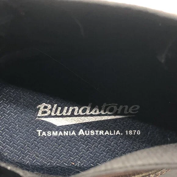 Blundstone Chelsea Boot Mens Size AU 7.5 US 8.5 #500 Stout Brown Leather Pull On - Picture 11 of 15